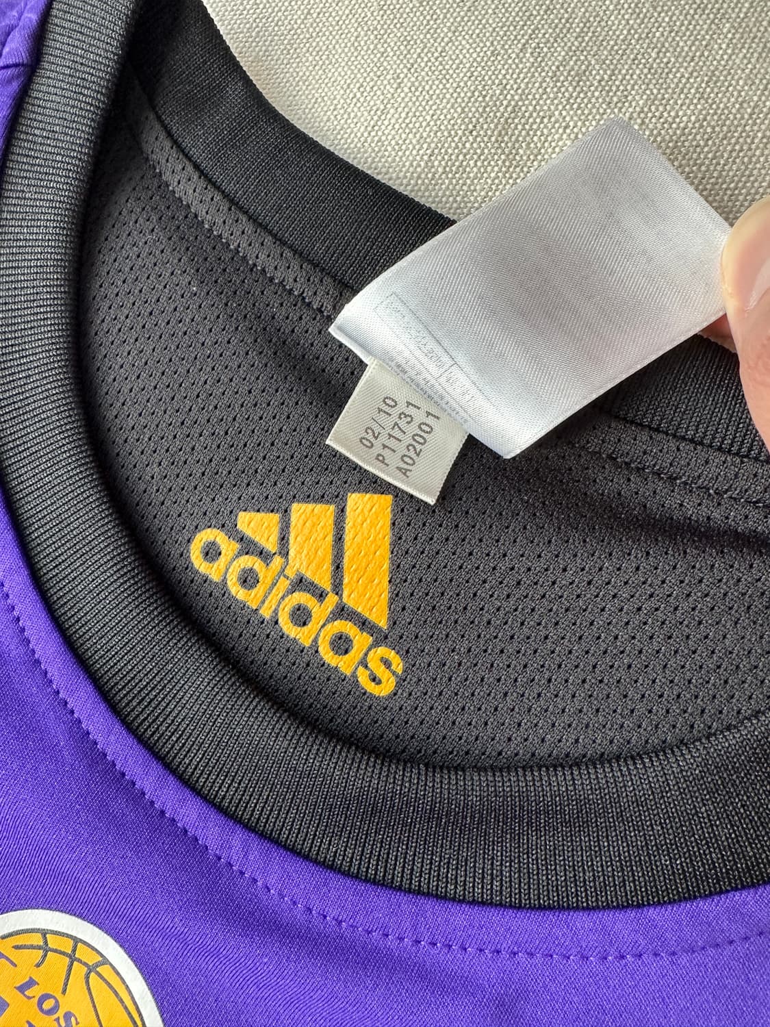 아디다스 LA 레이커스 트레이닝 져지 100 상품이미지6