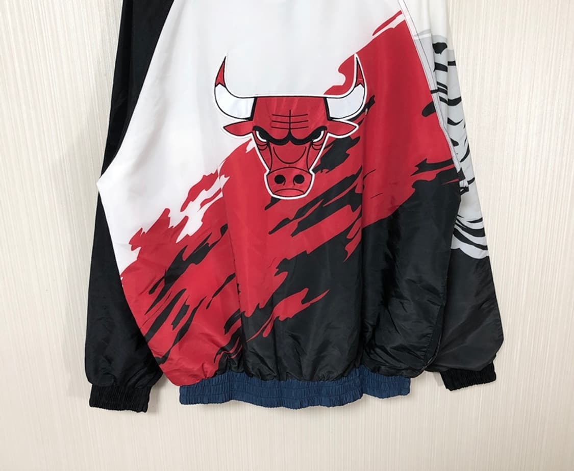 NBA 로고어슬레틱 '90 올랜도매직/시카고불스 올드 반반자켓 M 상품이미지10