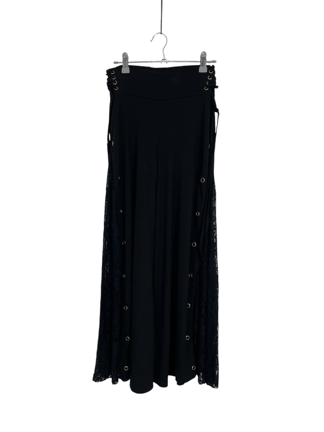 vintage gothic lace corset flare pants 상품이미지2