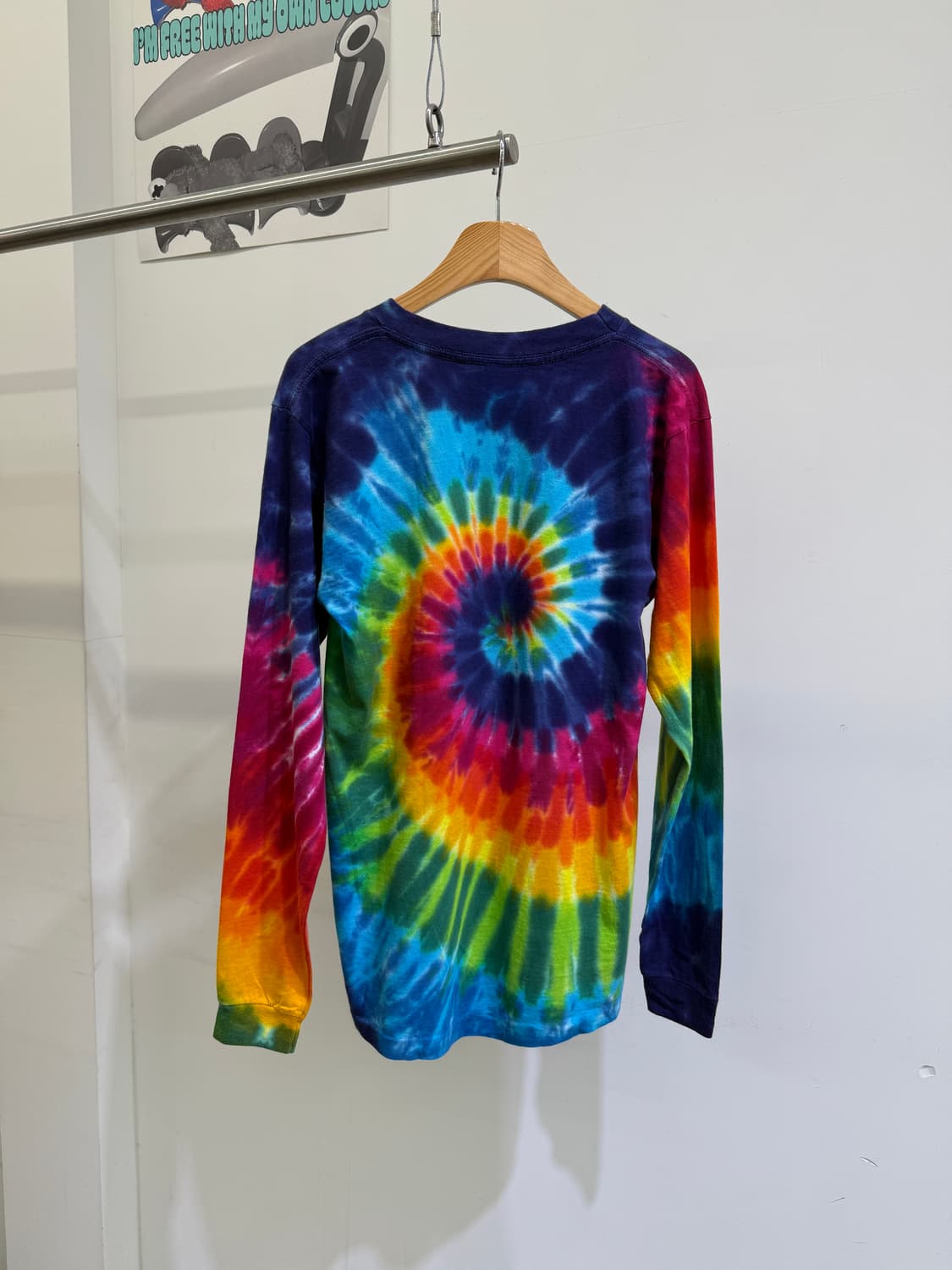 빈티지 SUN DOG (Made in USA) 타이다이 롱슬리브 상품이미지4