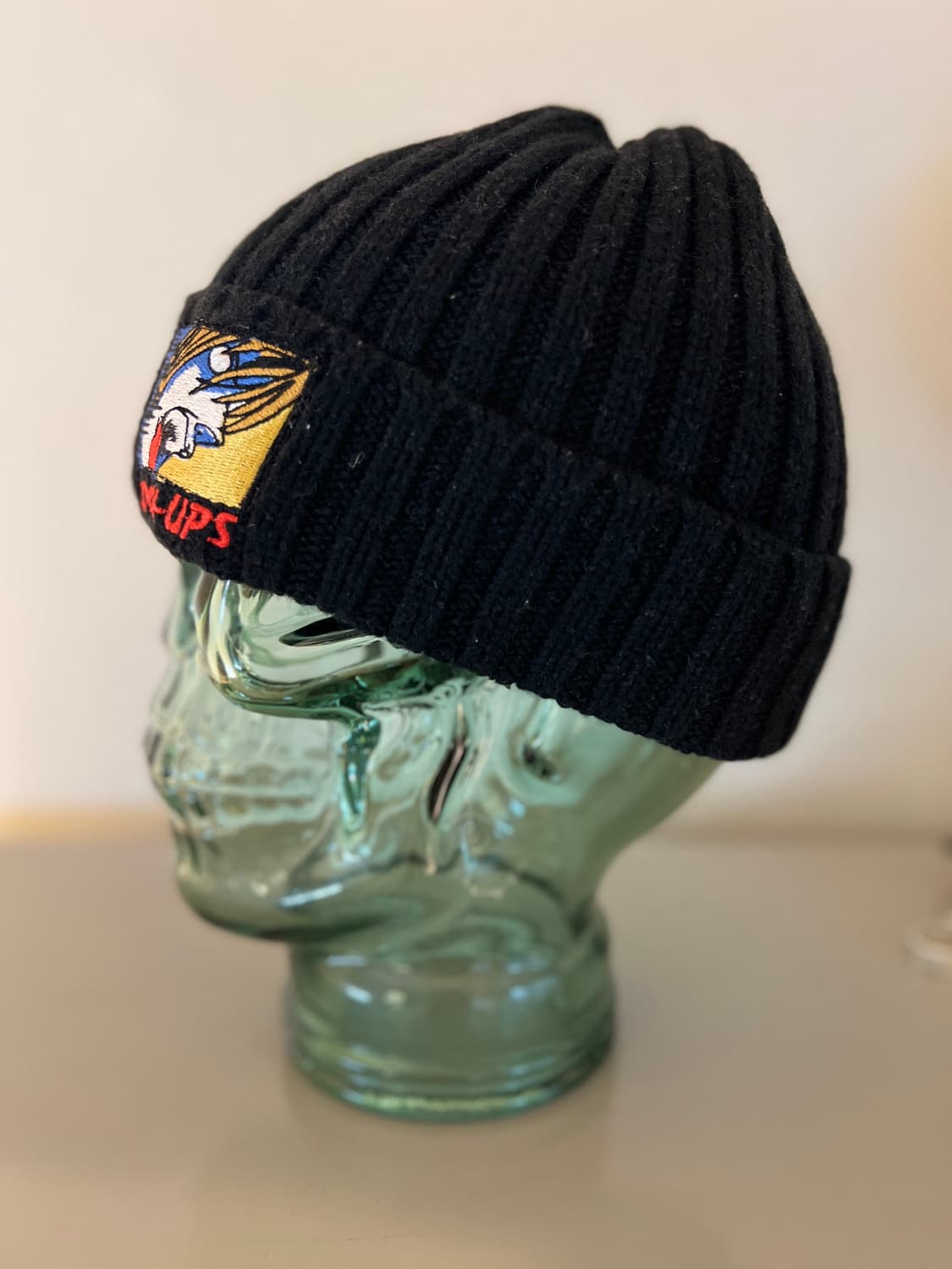 빈티지 Hook-Ups 90s 애니메이션 패치 니트 비니 상품이미지4