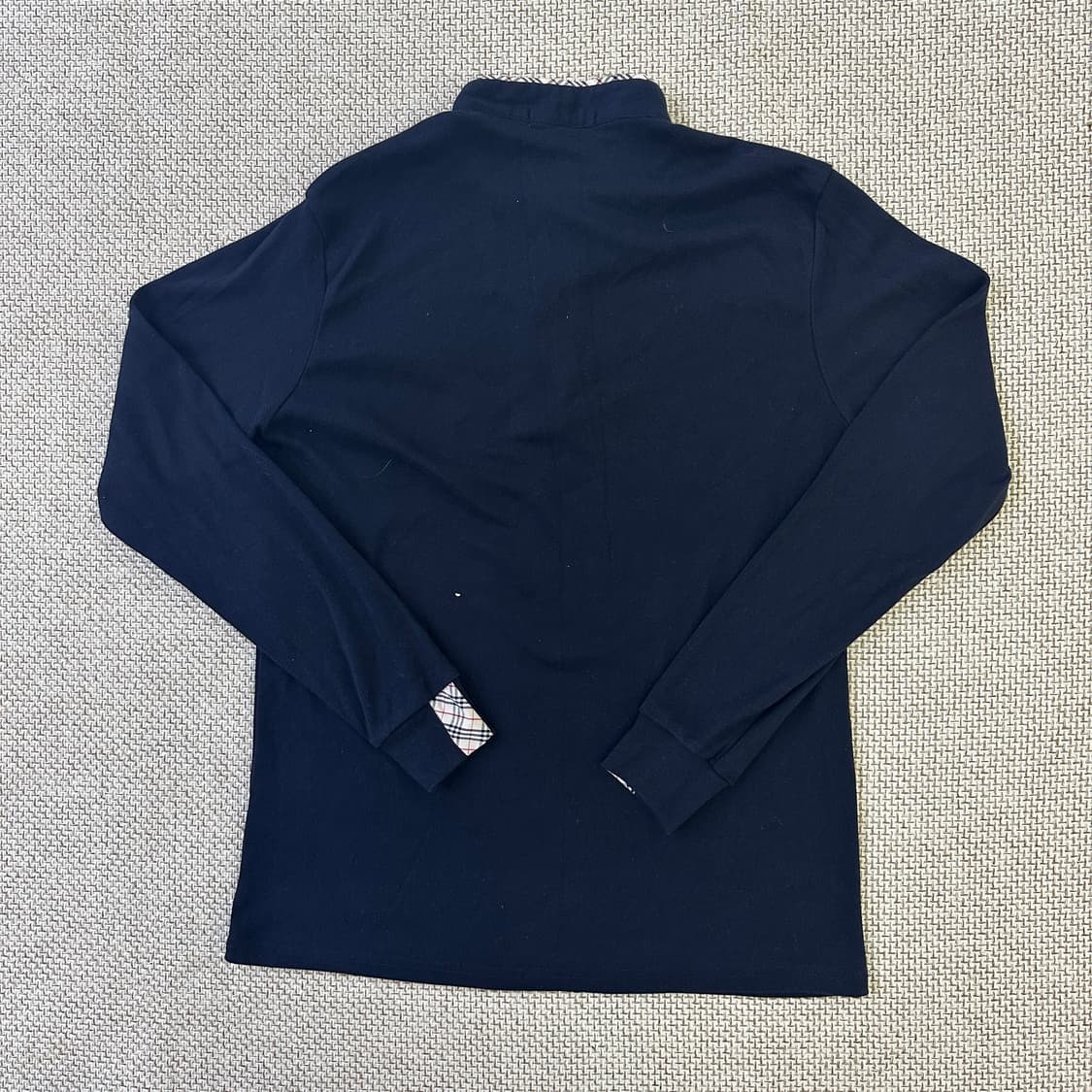 실측확인 남자 체크팬턴 카라 반팔티 0414D  상품이미지4