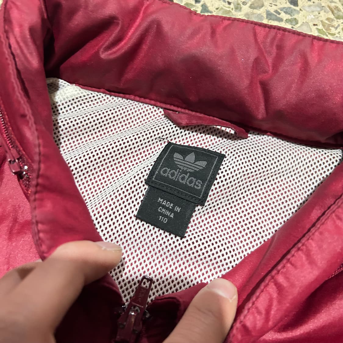 아디다스(ADIDAS) 트레포일로고 바람막이 자켓 상품이미지4