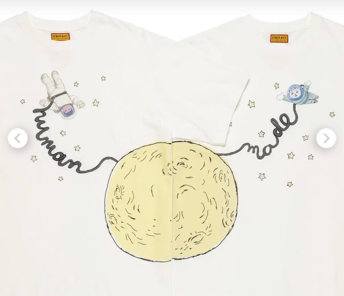 휴먼메이드 x 케이코 반팔 커플 티셔츠 xxl, m 상품이미지5