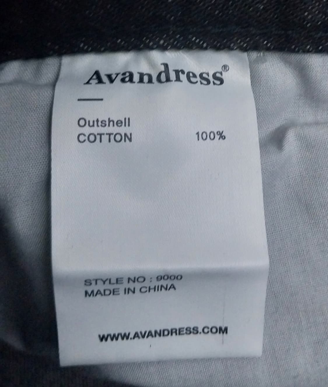 (새상품) Avandress 블랙 와이드 데님 팬츠 M 상품이미지6