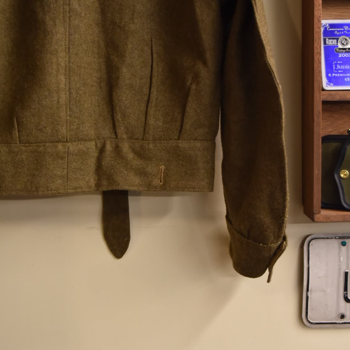 영국군 오리지널 베틀드레스 자켓 1949 패턴 (1953년 생산) 상품이미지9