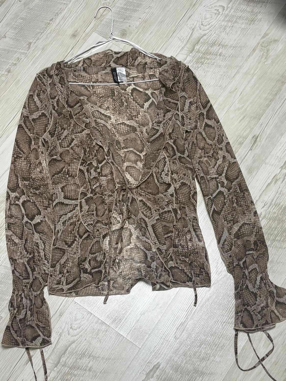 H&M 시스루 블라우스(새상품) 상품이미지2