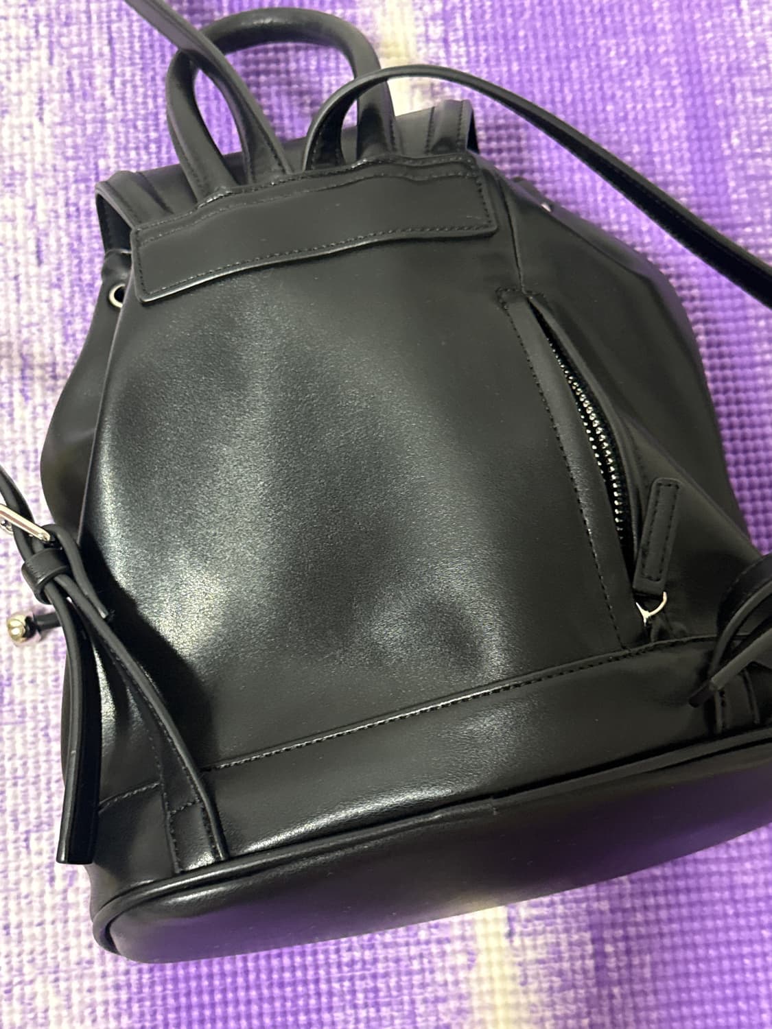 커버낫 클로버하트 블랙 백팩 상품이미지4