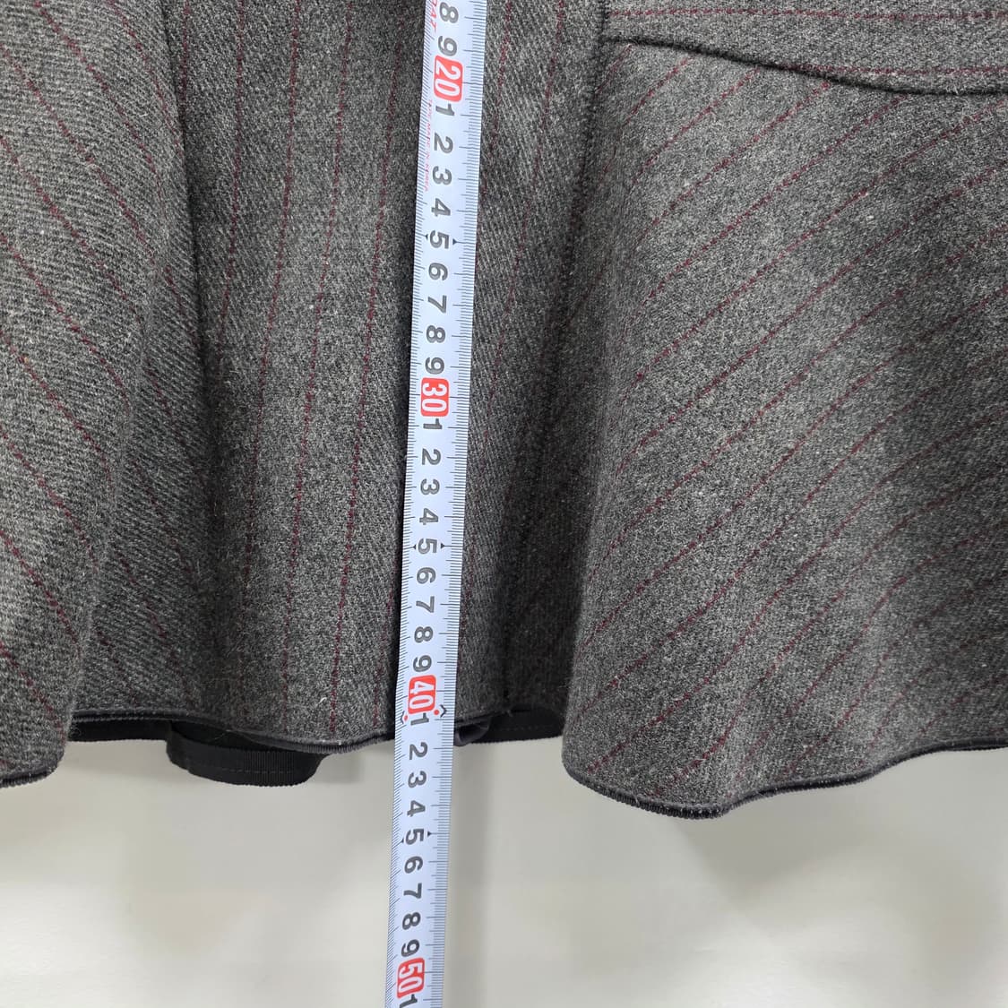 1150 주크 ZOOC 플레어 미니 스커트 울혼방 66 상품이미지4