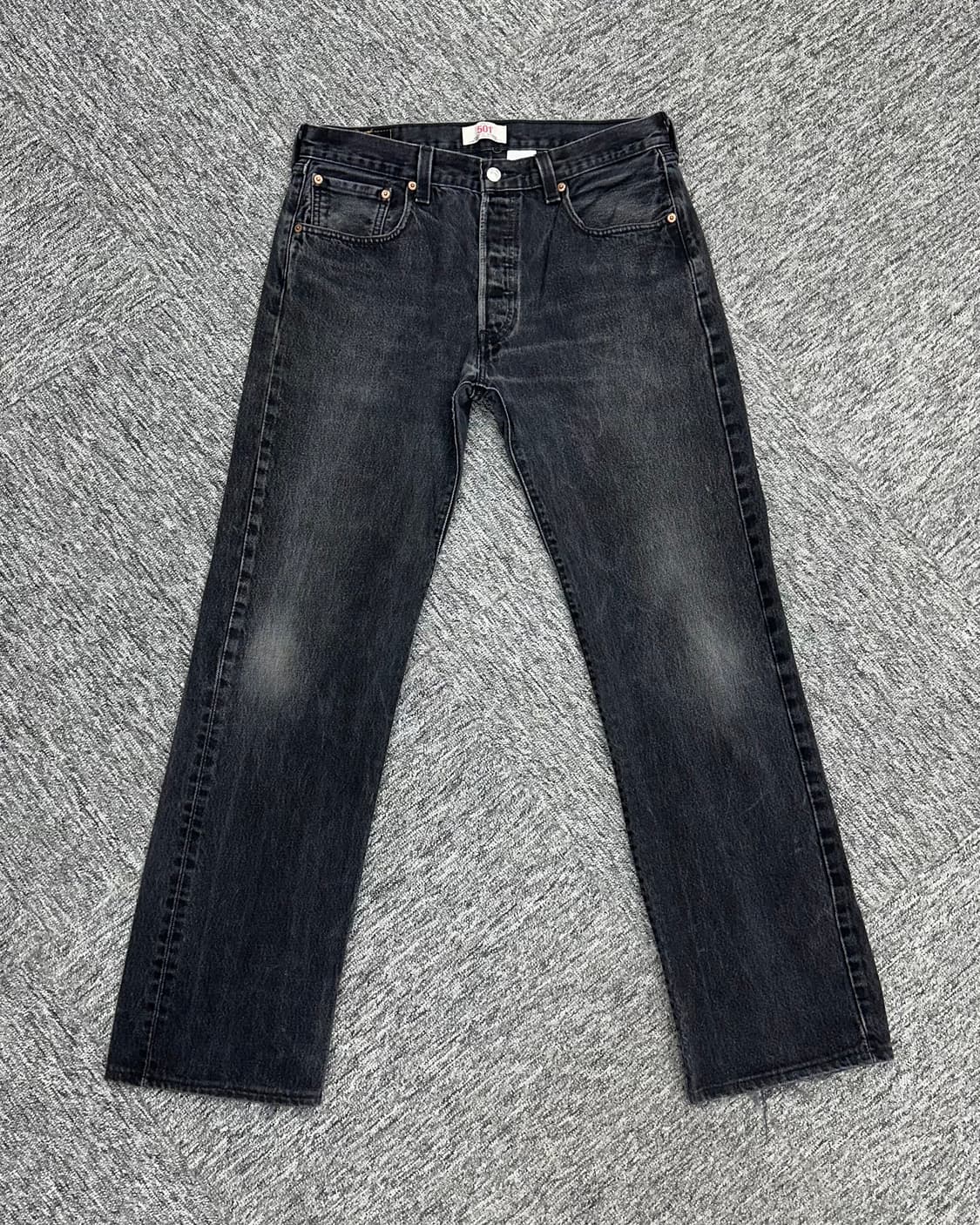 (허단43)00'S 리바이스 501 흑청-M1709 상품이미지1