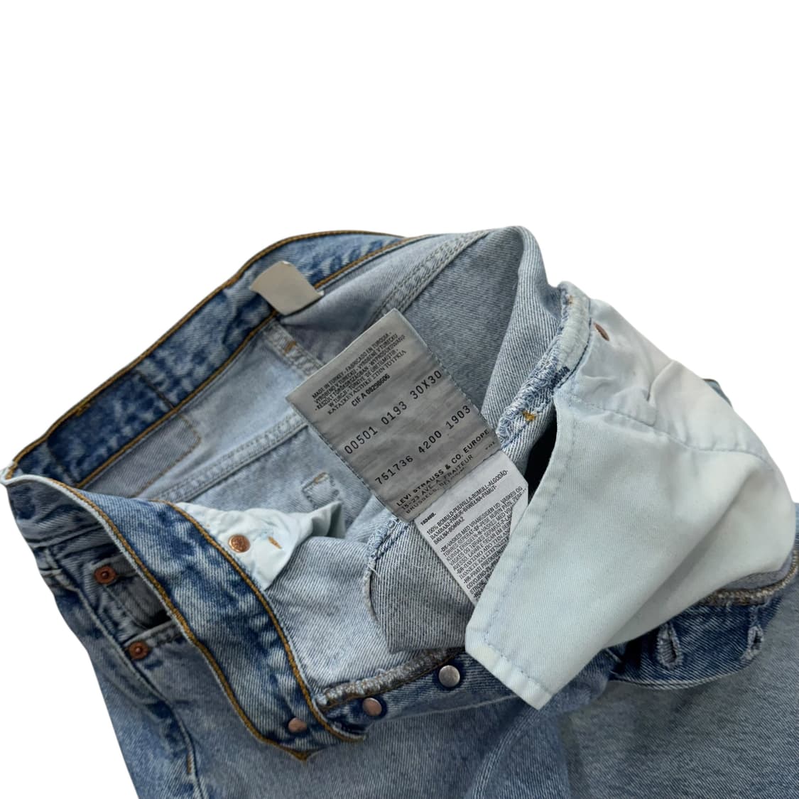 [28] 리바이스 501 데님 청바지 [lv1227] 상품이미지4