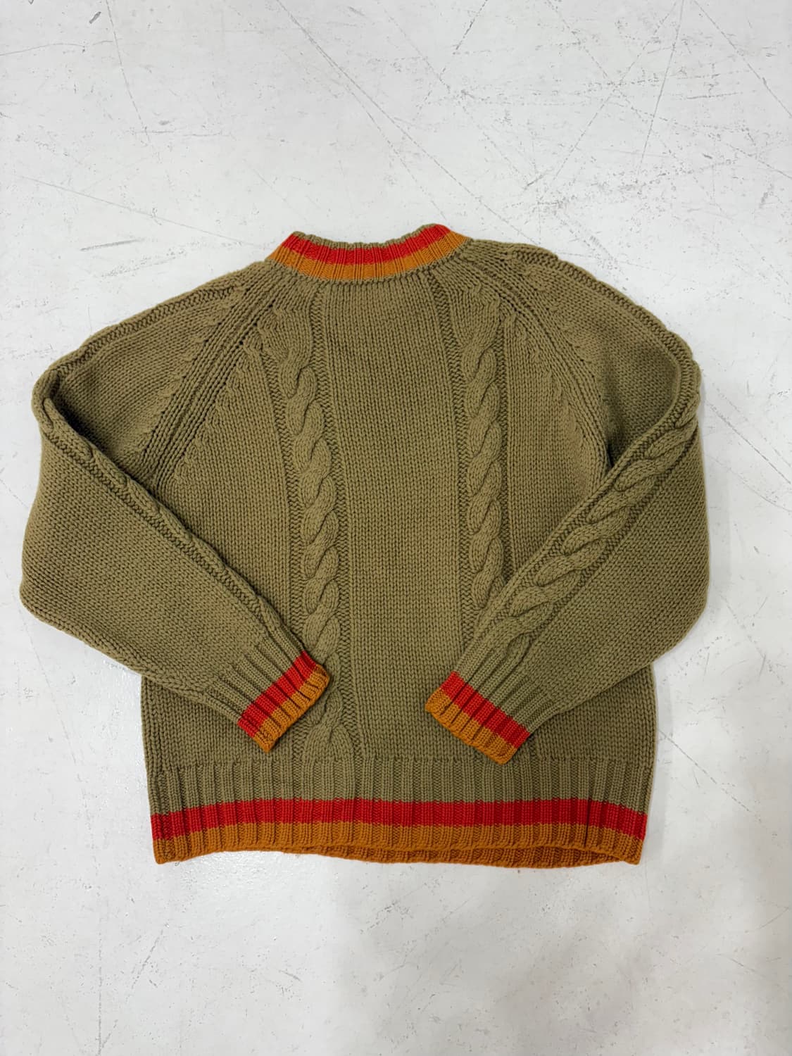 60-70‘s Lord Jeff Cable Knit Sweater. 상품이미지6