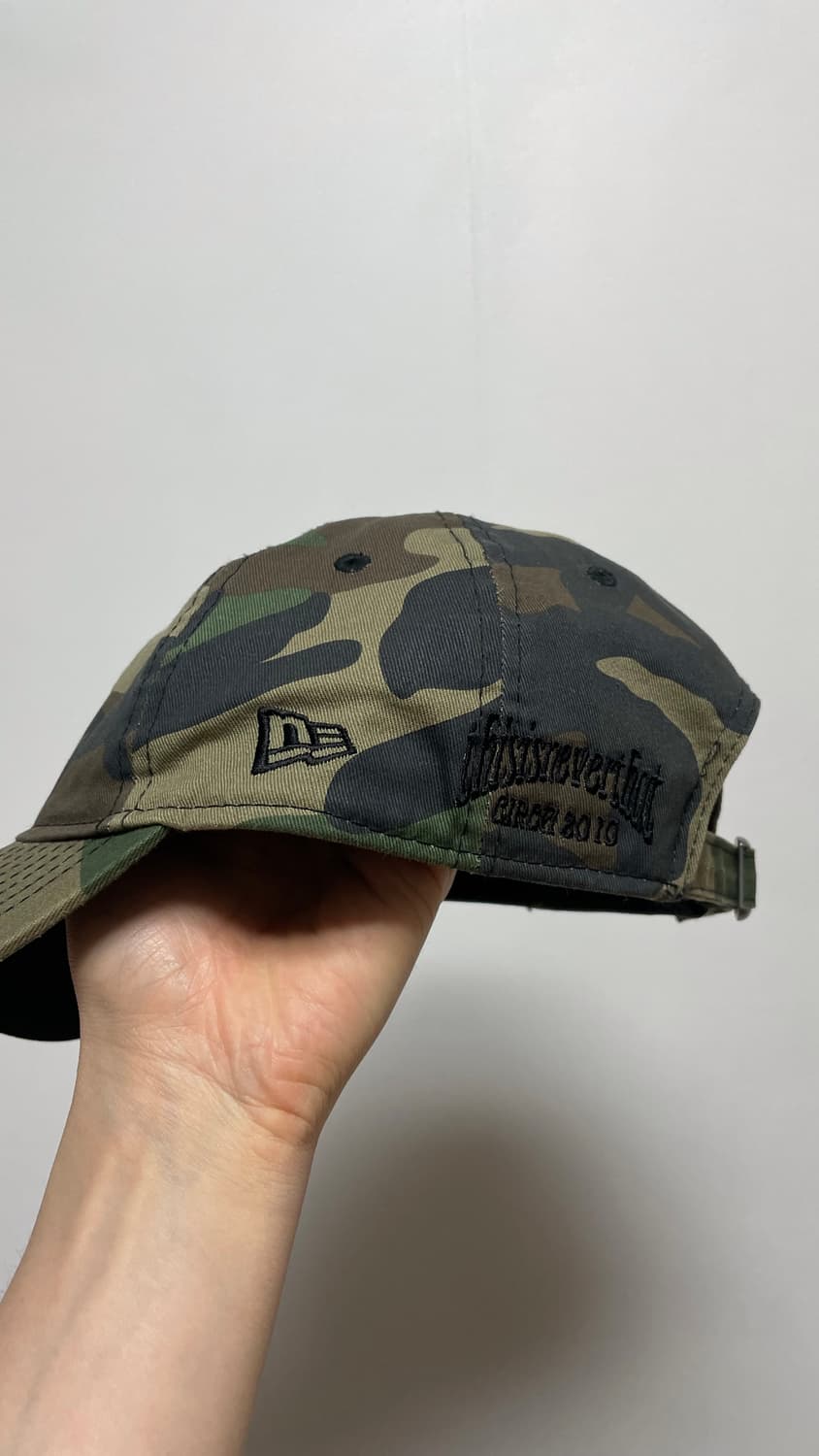 디스이즈네버댓 X뉴에라 카모 볼캡 상품이미지2