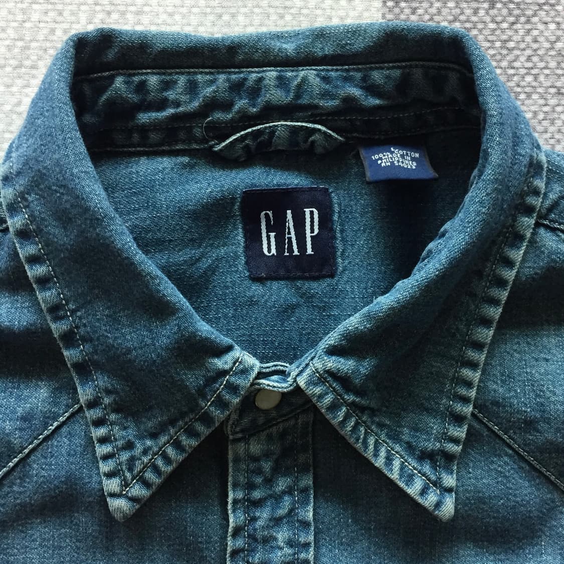 old gap 올드 갭 웨스턴셔츠 상품이미지2