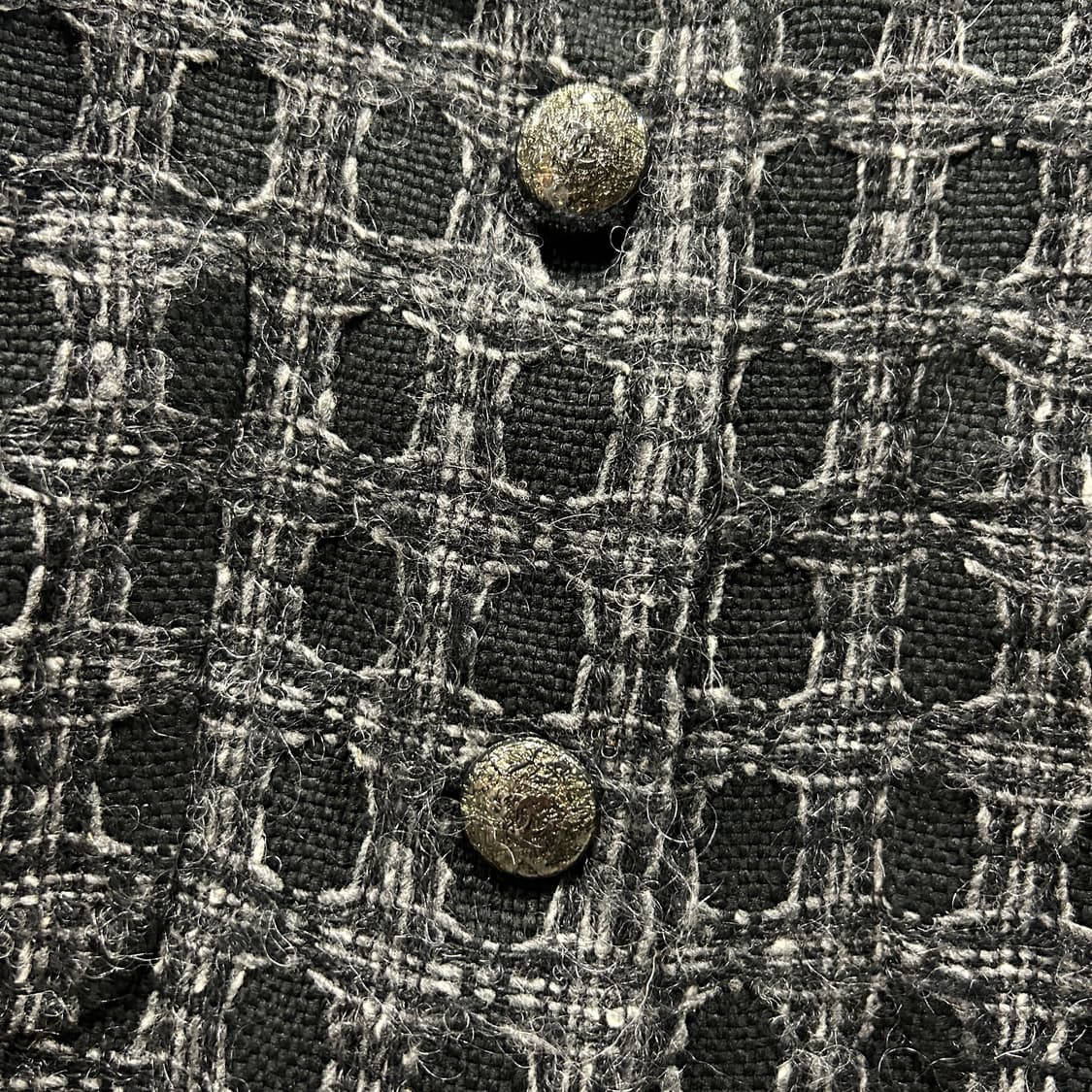 샤넬 런웨이 컬렉션 모헤어 트위드 코트 상품이미지9