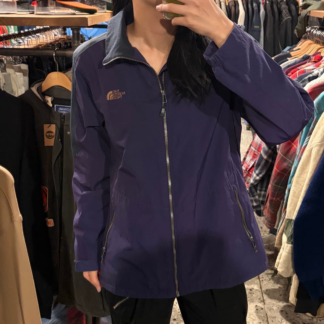 thenorthface 노스페이스 배색 바람막이 상품이미지6