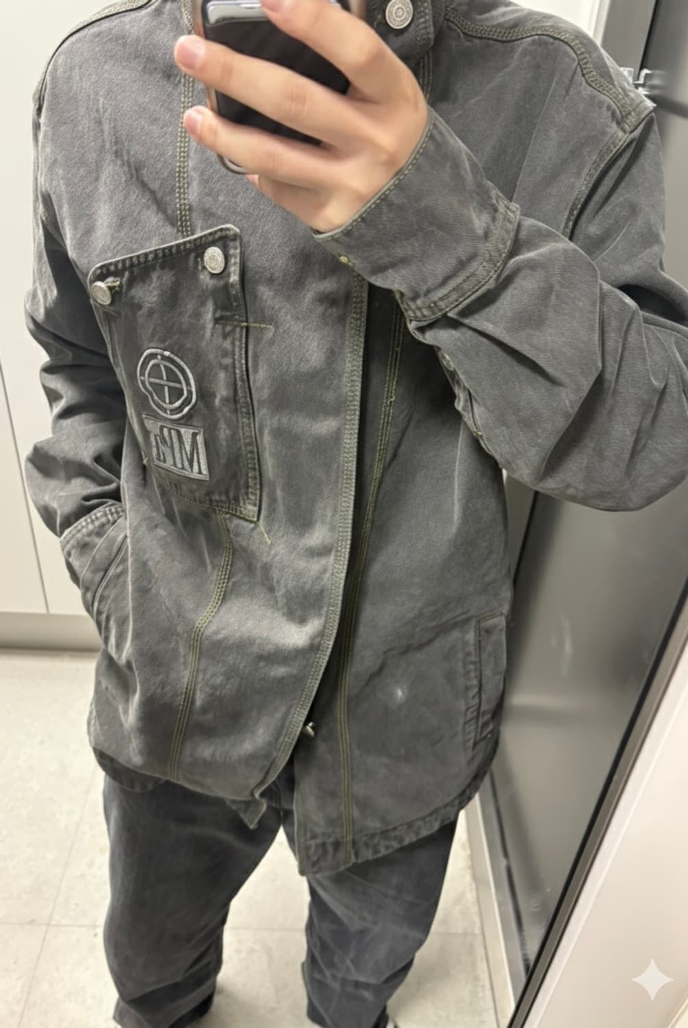 플라스틱프로덕트 trapezoid 자켓 상품이미지2