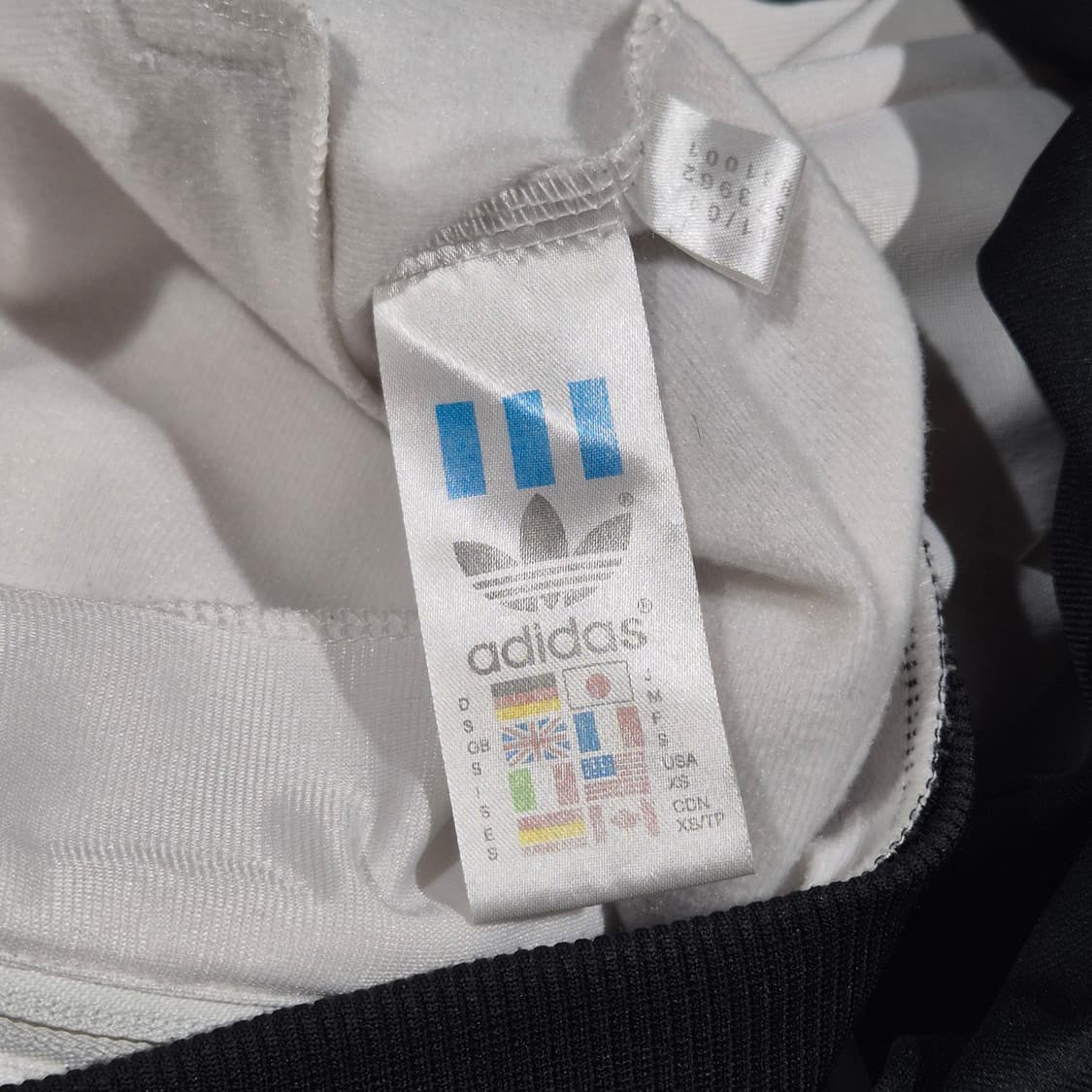 S) adidas 아디다스 온두라스 트랙탑 져지 흰/검 상품이미지6