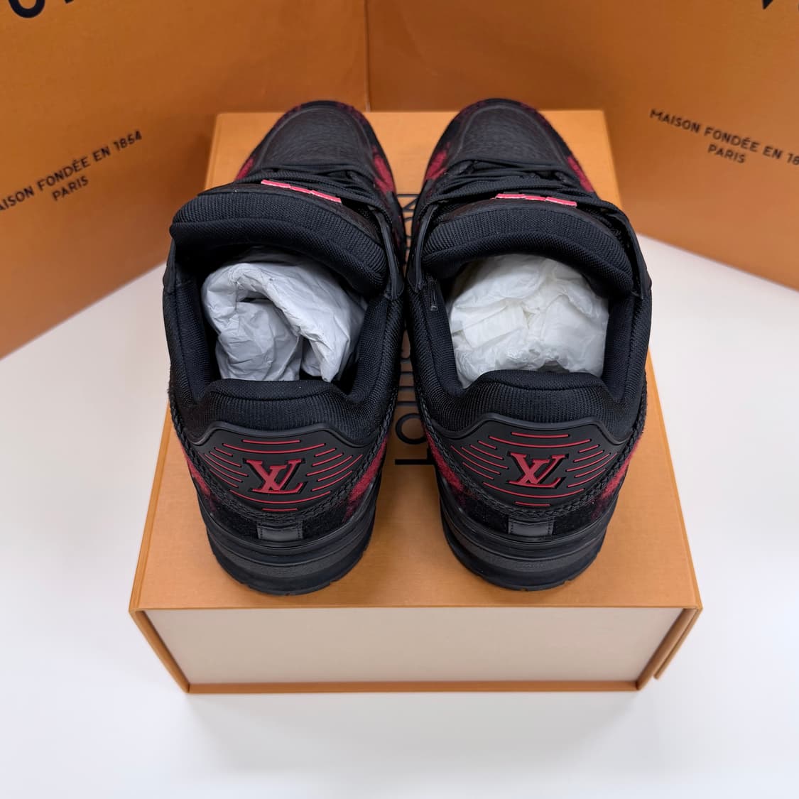 [S급/275] 루이비통 LV 다미에 데님 트레이너 스니커즈 상품이미지7