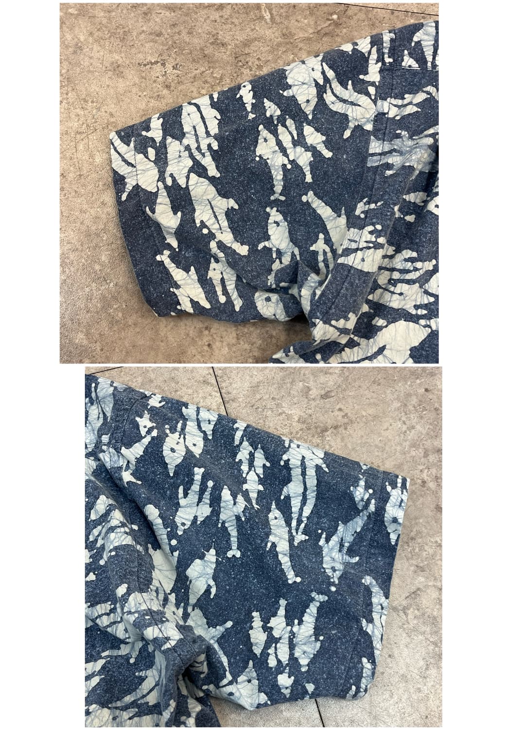 챕스 랄프로렌 포켓 패턴 반팔 셔츠 블루 L #csz3713 상품이미지8