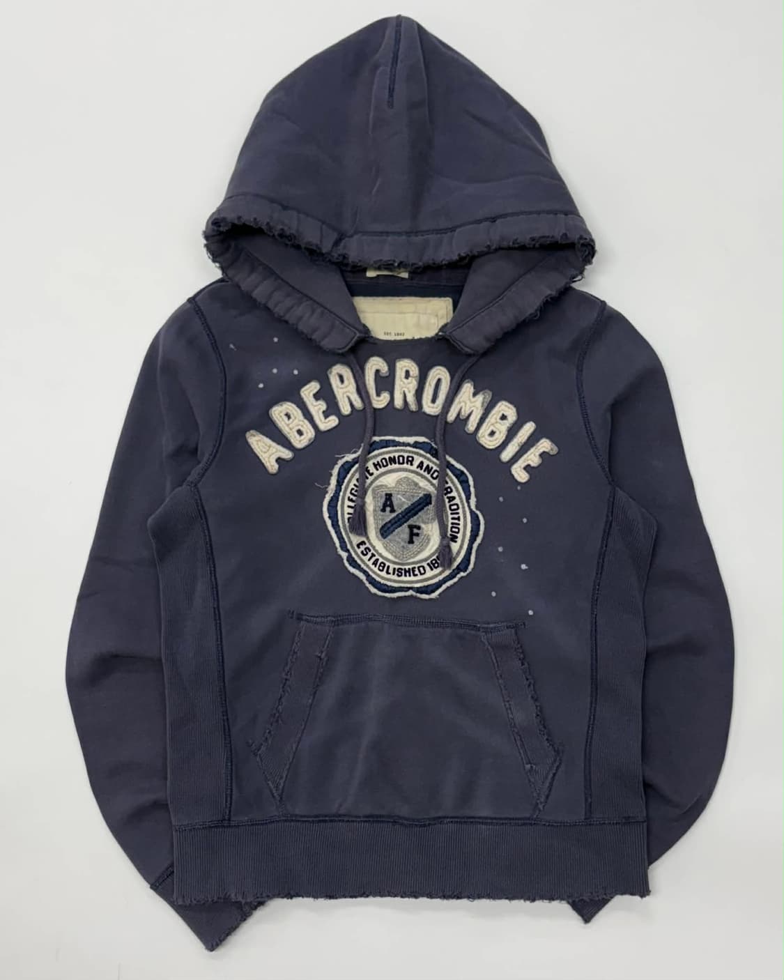 [M] 아베크롬비 올드스쿨 페인팅 후드티 상품이미지1