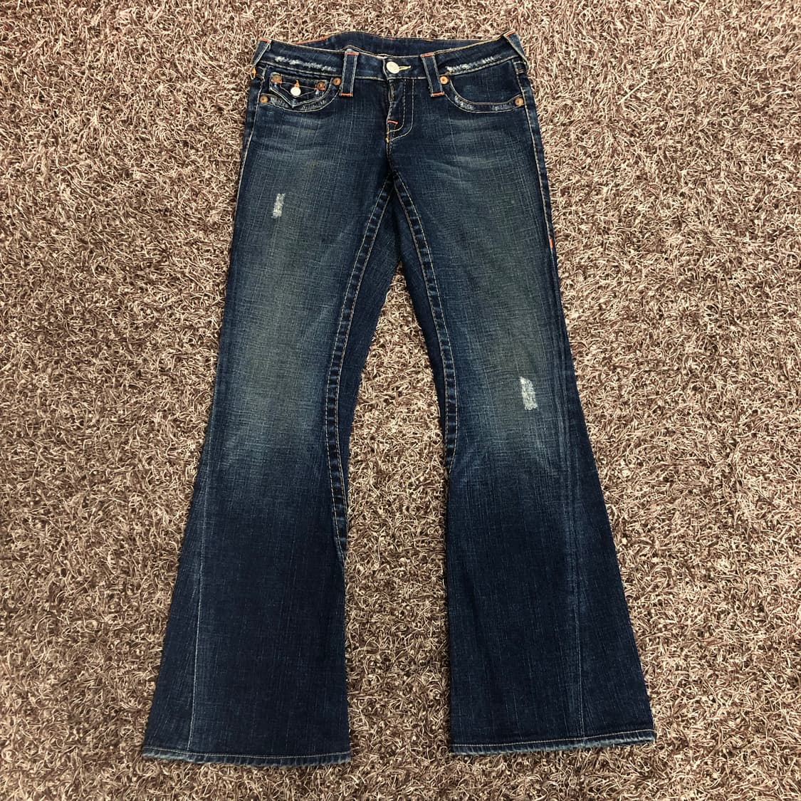 트루릴리전 Joey 조이 플레어 부츠컷 데님 팬츠 상품이미지2