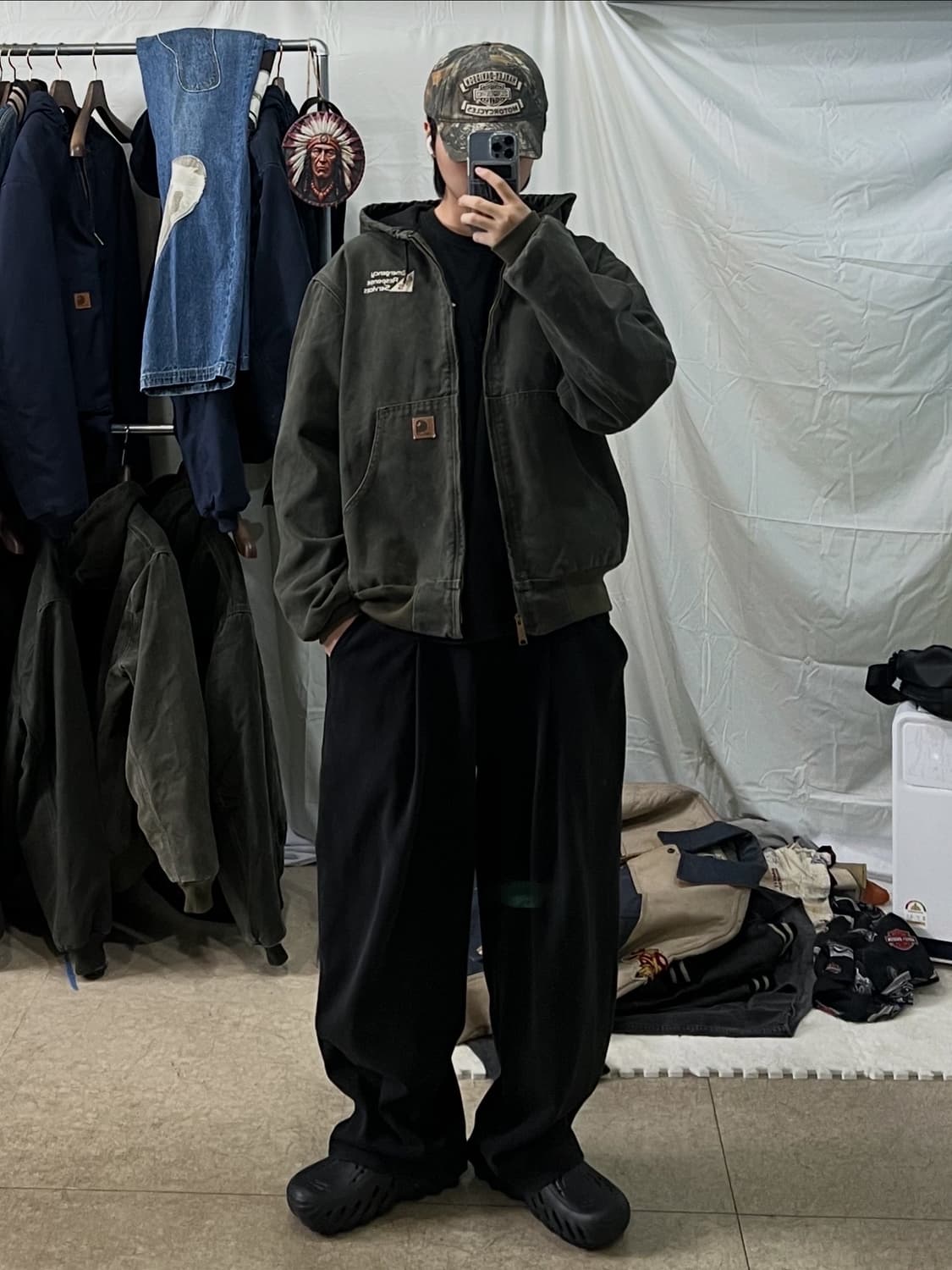 칼하트 J28 덕액티브 자켓 상품이미지5