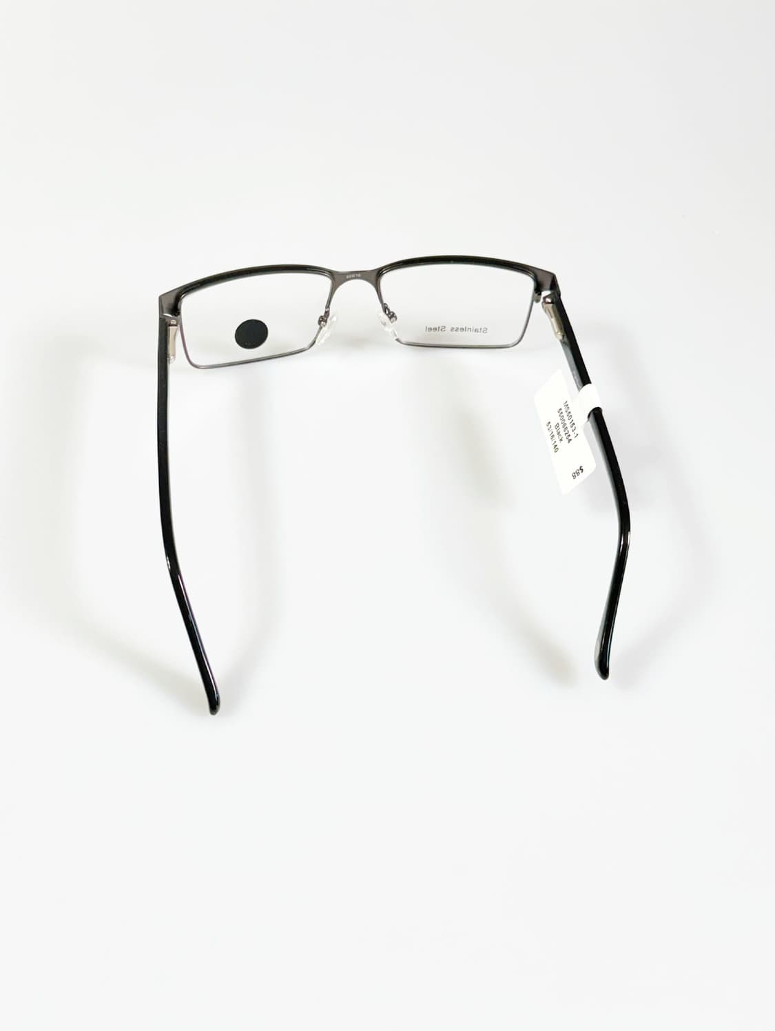 MAUI 블랙 슬림 스퀘어 메탈 프레임 빈티지 안경 상품이미지5