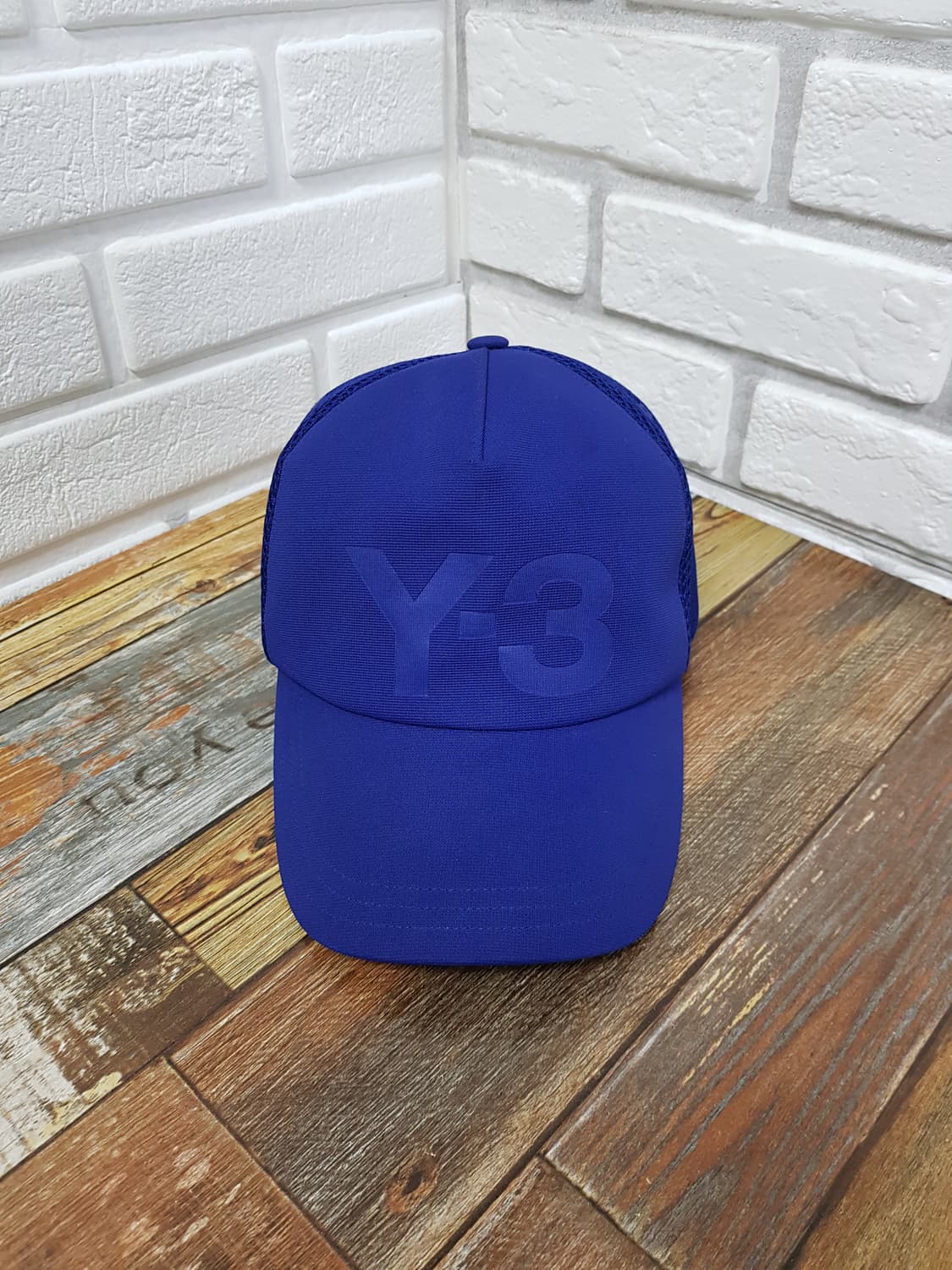 [58/정품] y3 매쉬 볼캡 블루 상품이미지1