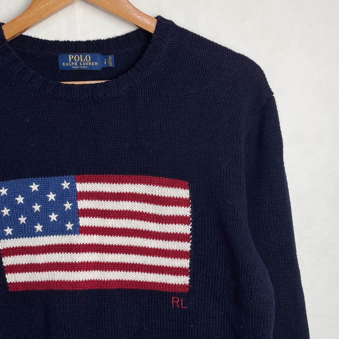 폴로 성조기 니트 상품이미지2