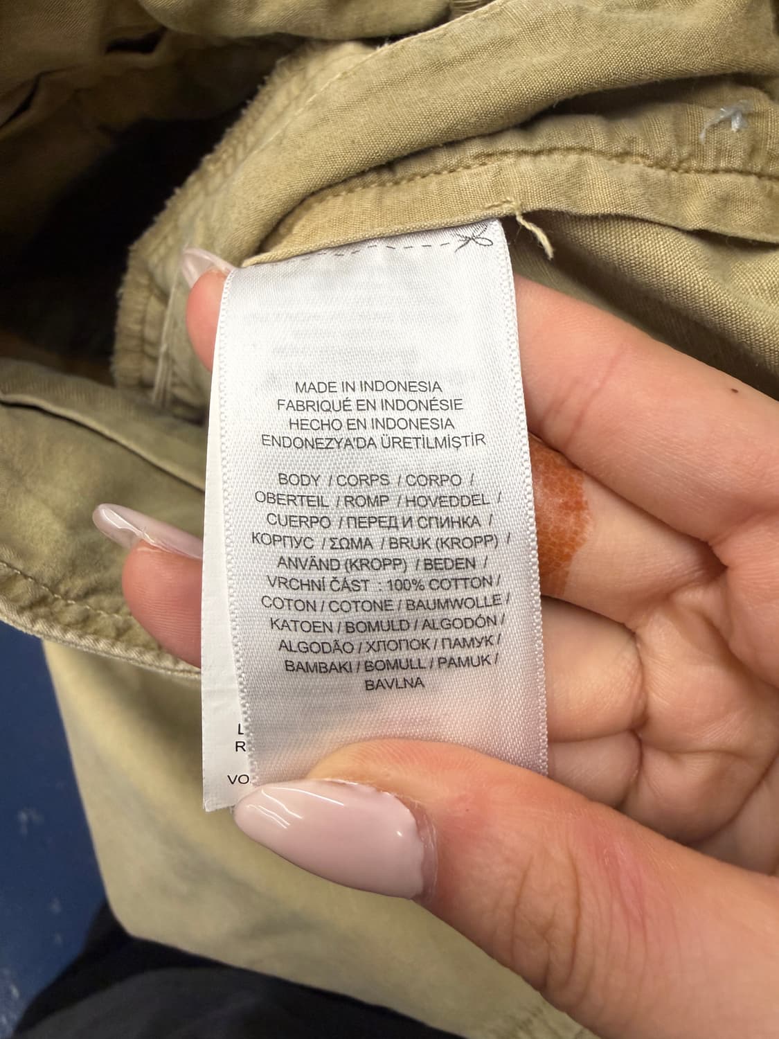 폴로 랄프로렌 베이지 카고 반바지  상품이미지6