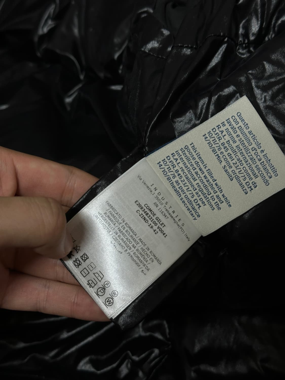 (최상) 몽클레어 조끼 롱 패딩 1 몽클레어 여성 코모에 조끼 패딩1 상품이미지6