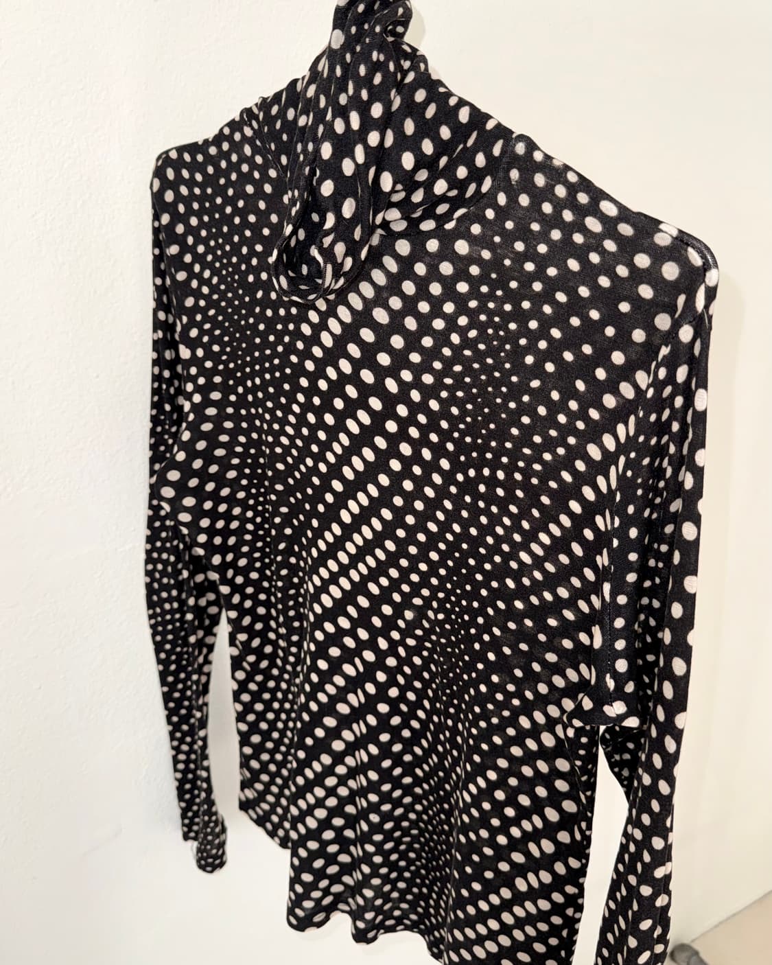 빈티지 도트 티셔츠 상품이미지4