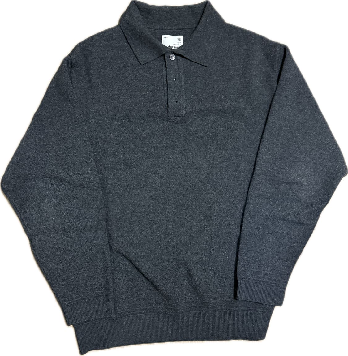 홀리선 니트 멜란지다크그레이 상품이미지3