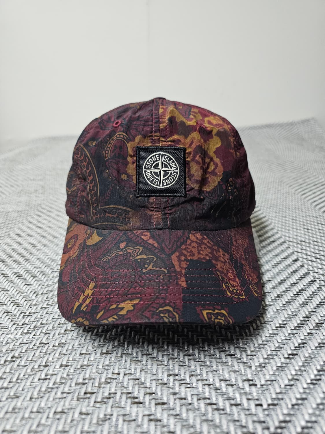 슈프림 X 스톤아일랜드 페이즐리 캡 상품이미지1