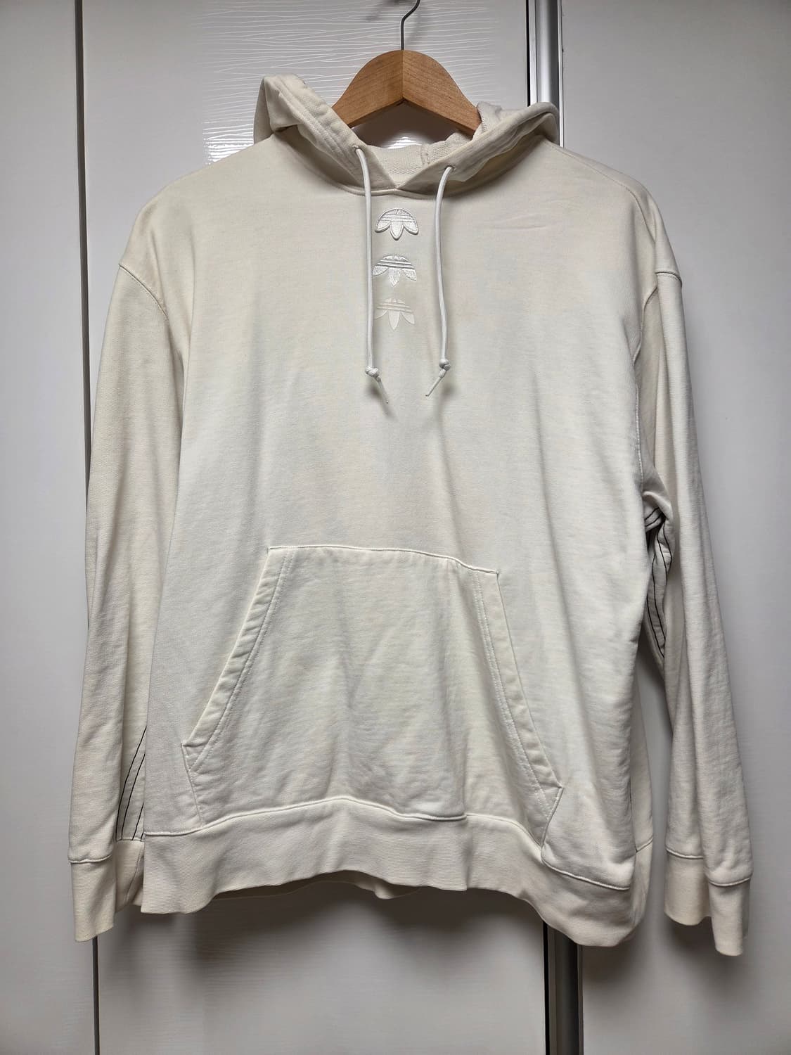 아디다스 알렉산더 왕 후드티 M 아이보리 상품이미지1