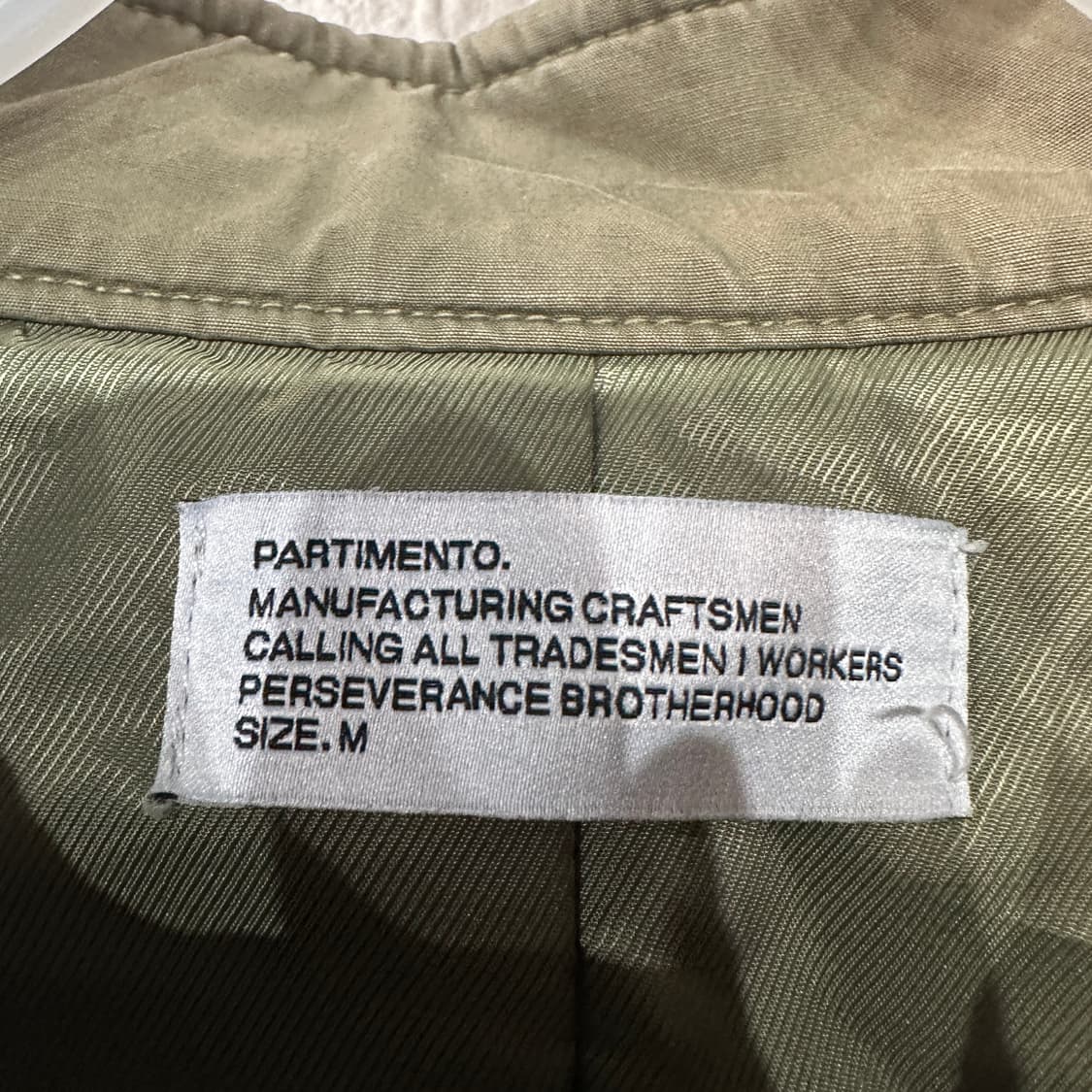 파르티멘토 3M신슐레이트 개파카 롱야상 점퍼 100 상품이미지3