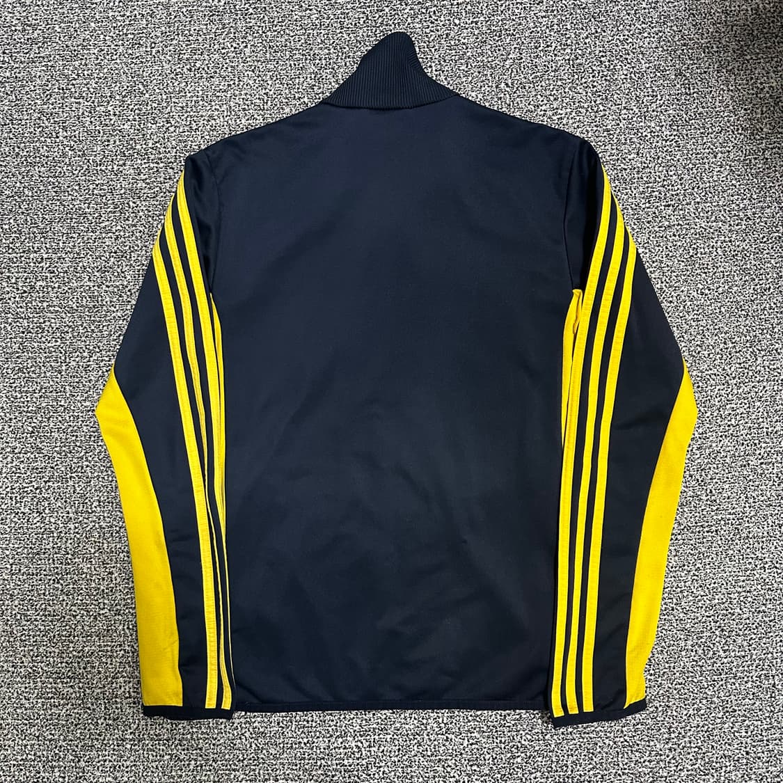 (90) 아디다스 네이비/옐로우 트랙탑 져지 상품이미지4