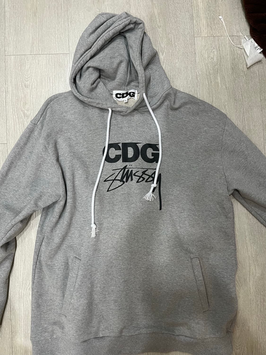 스투시xCDG 후드 xl 상품이미지1