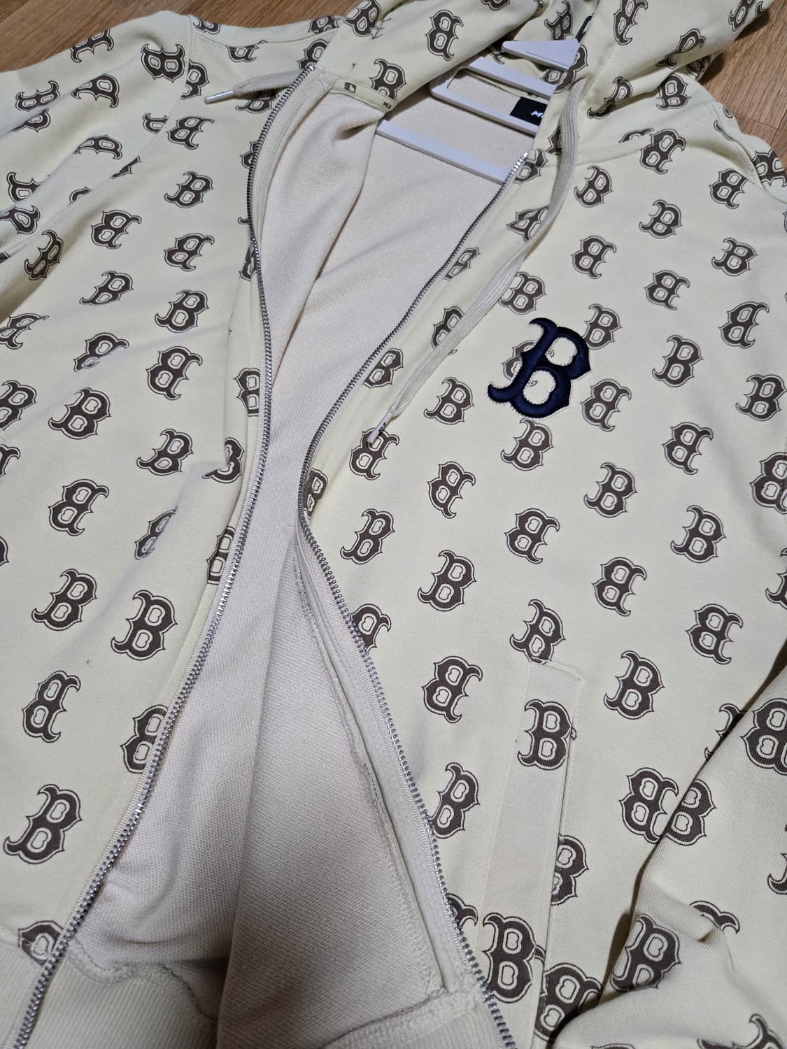 MLB 모노그램 후드집업,바지 셋업 상품이미지8