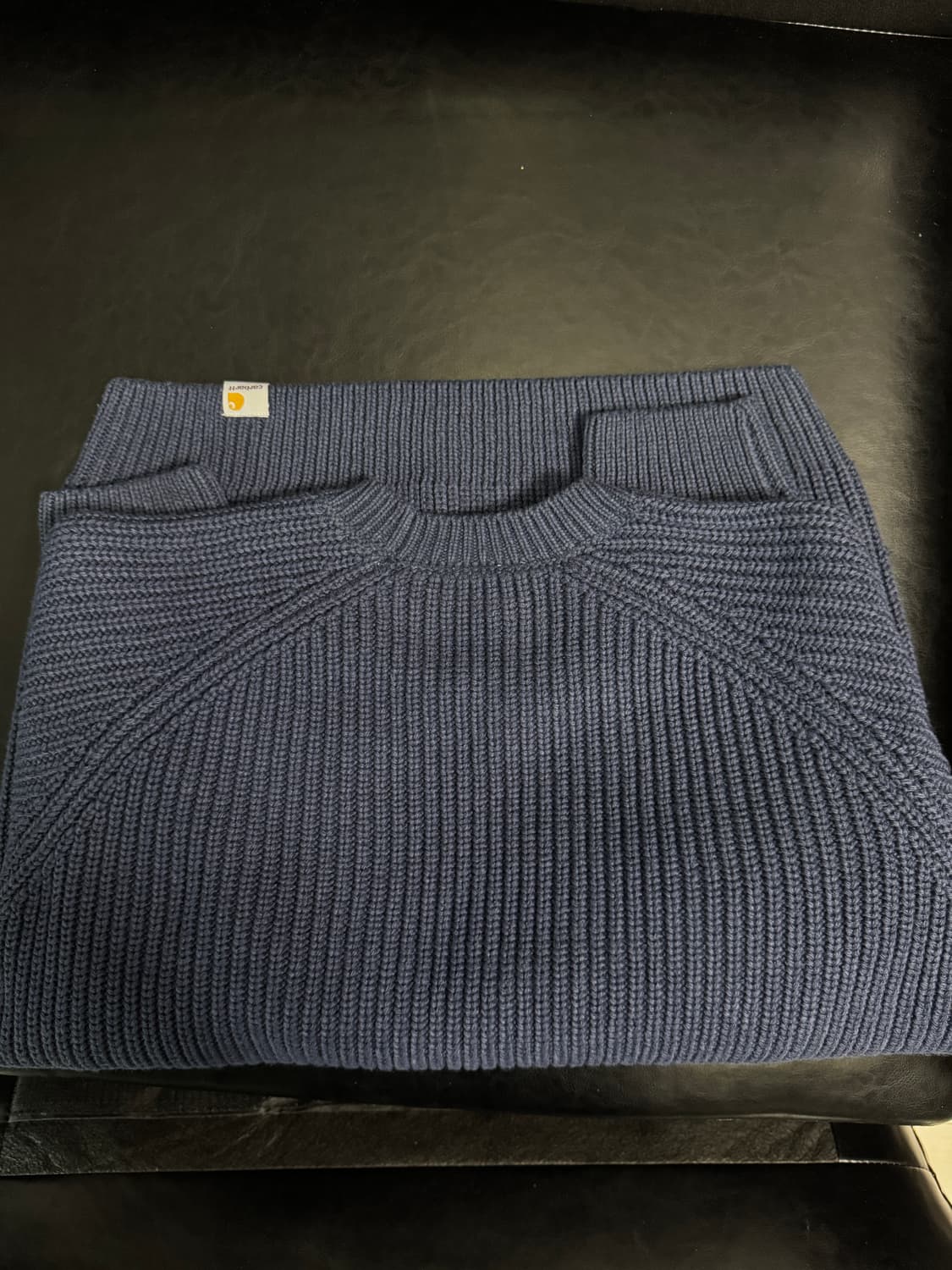 (L) 칼하트 윕 니트 forth sweater blue 상품이미지6