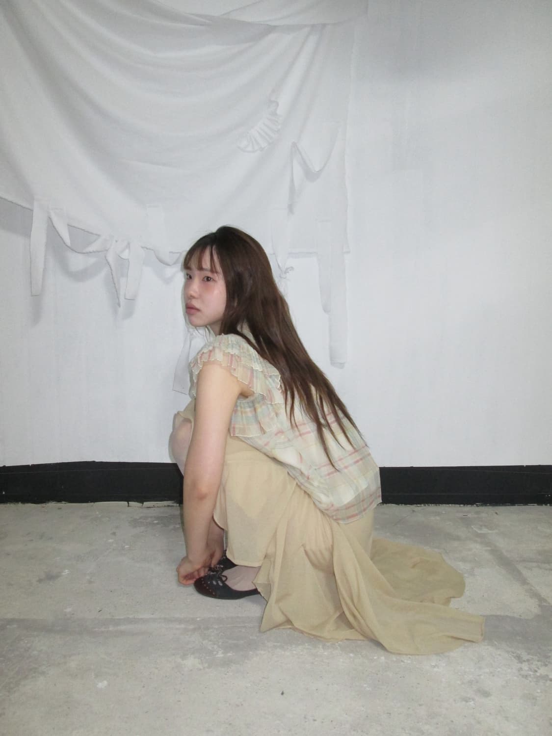 Polo Butterfly Layered Skirt 상품이미지4