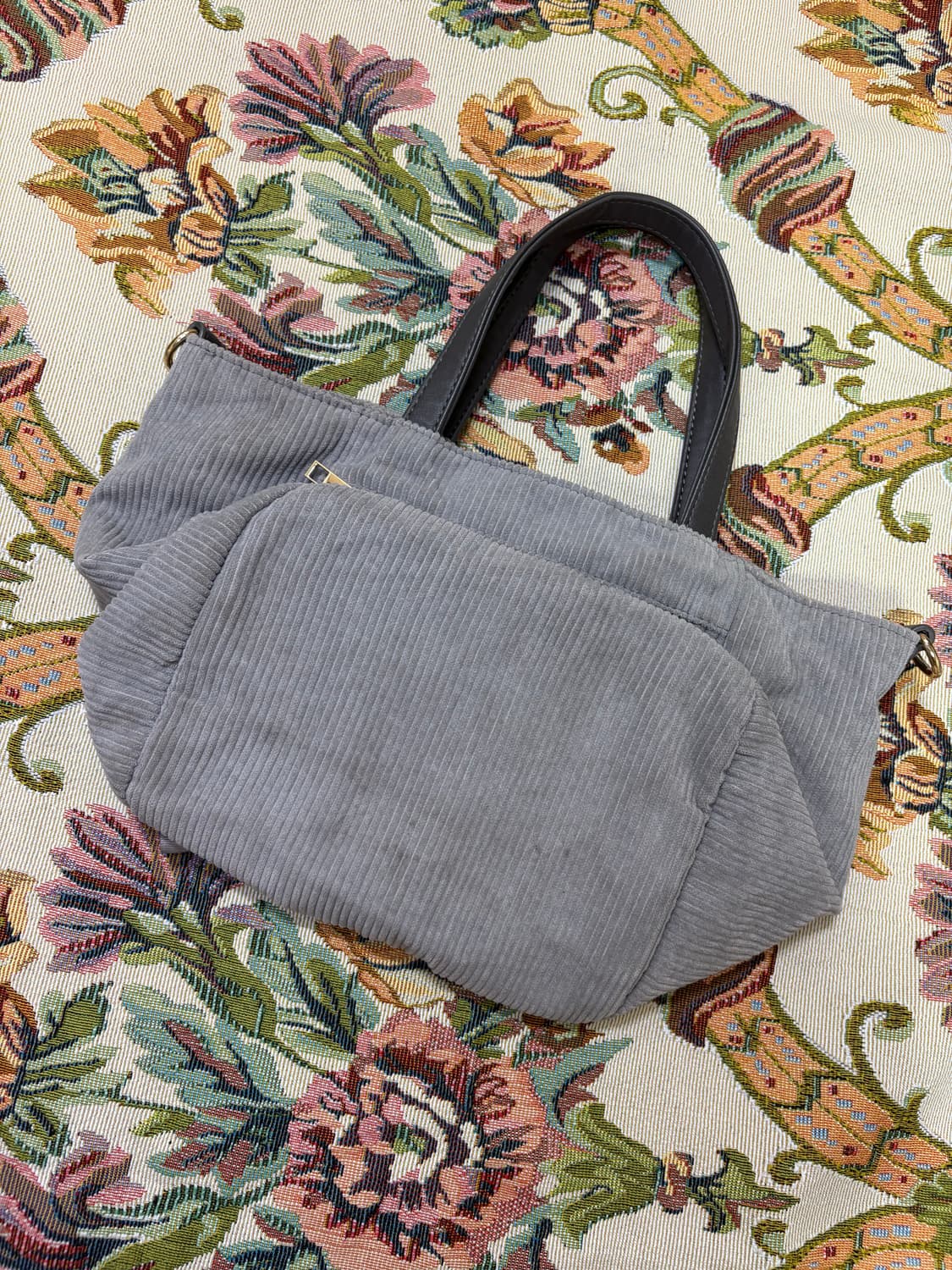 Afternoontea wardrobe 그레이 레이스 숄더백 상품이미지4