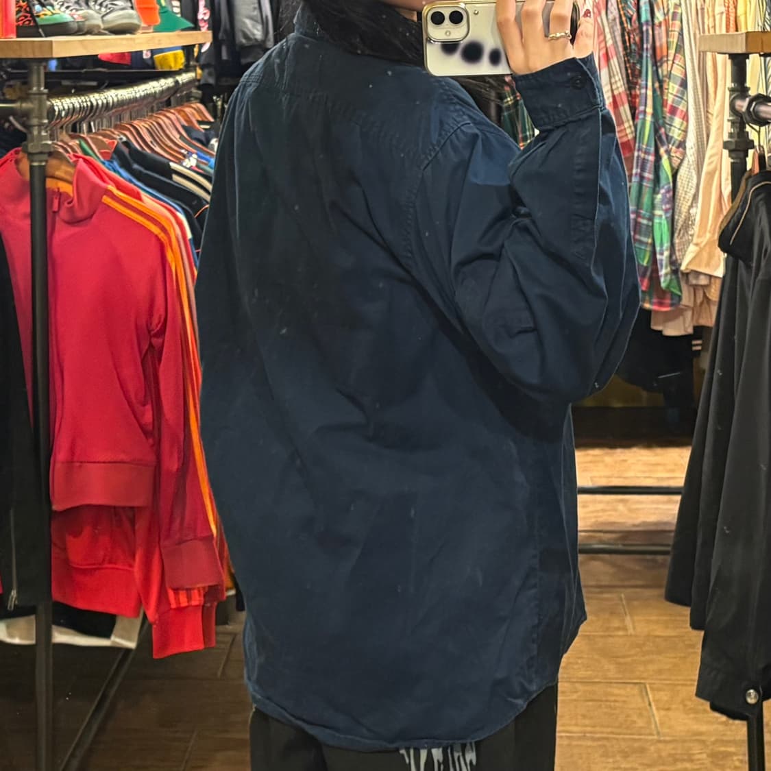 [HI] Carhartt 셔츠 네이비 상품이미지5