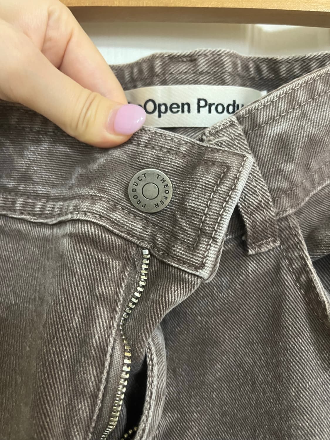TheOpen Product 브라운 부츠컷 팬츠 상품이미지3