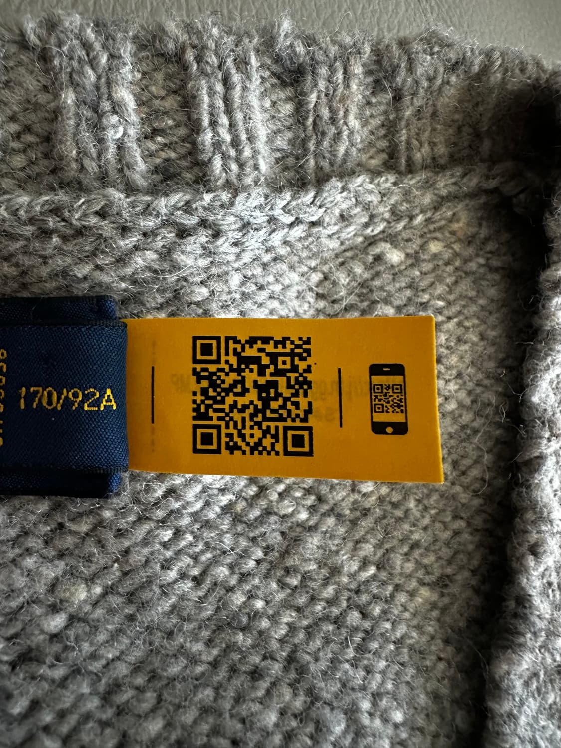 폴로 랄프로렌 로고 니트 S 상품이미지4