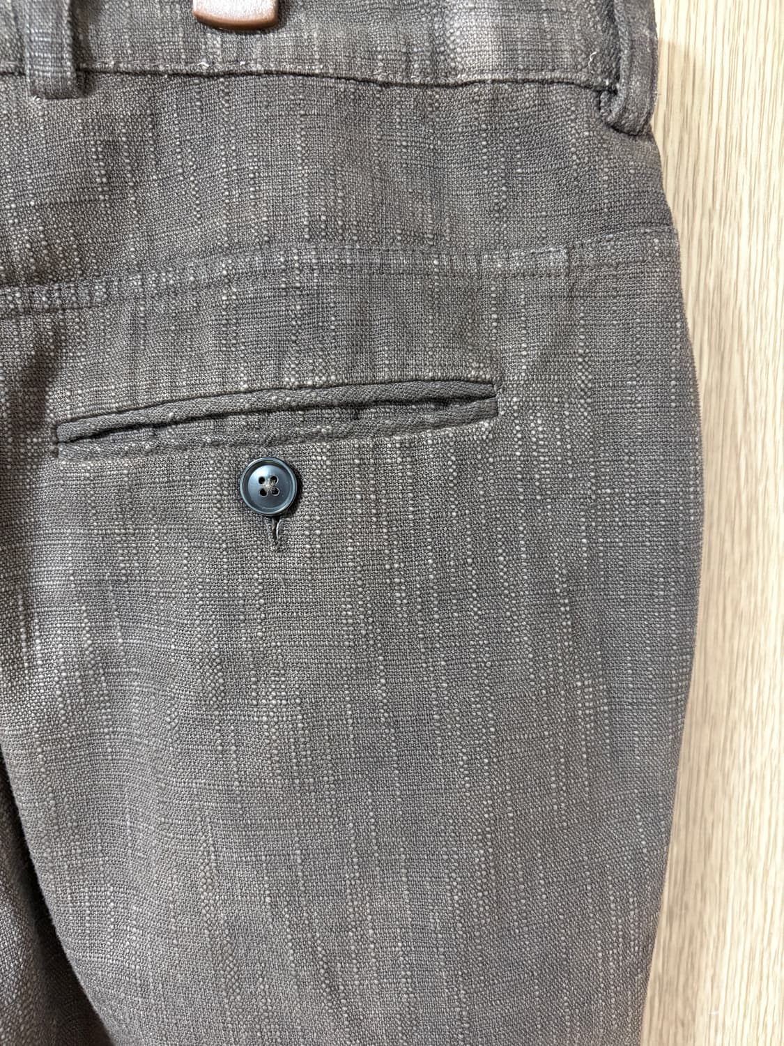 Mono prive. Dyed straight pants 상품이미지3