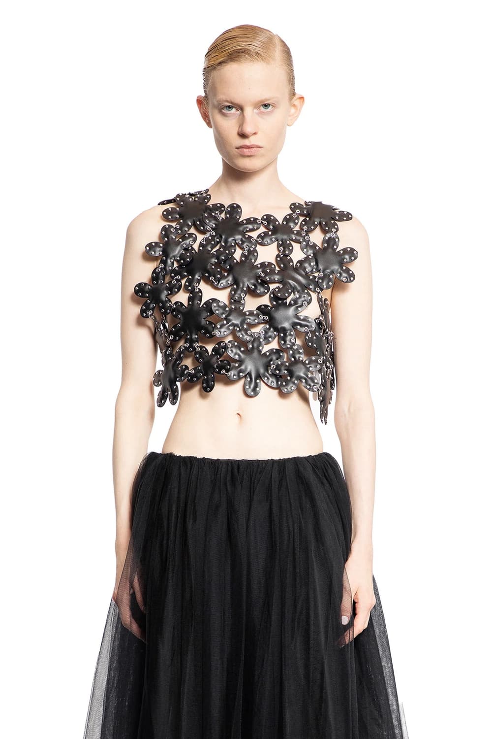 Noir kei ninomiya 느와케이니노미야 레더 하네스 꼼데가르송 상품이미지2