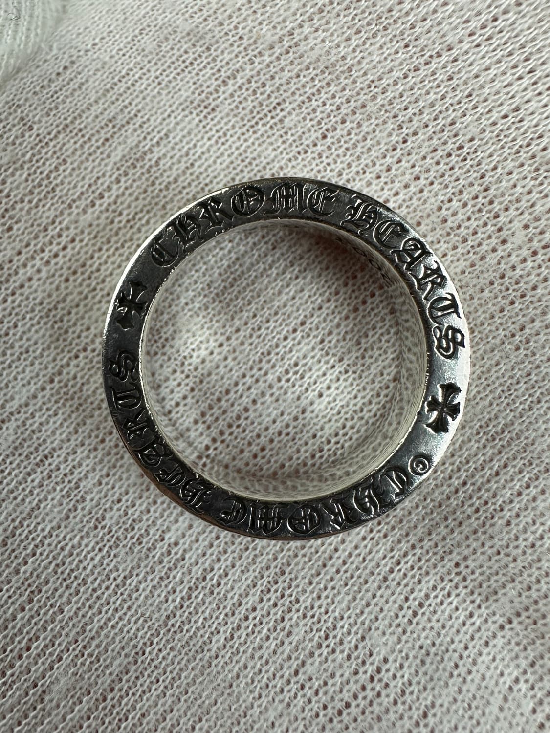 [US 7] 백화점판 정품 크롬하츠 포에버링 6mm 상품이미지7