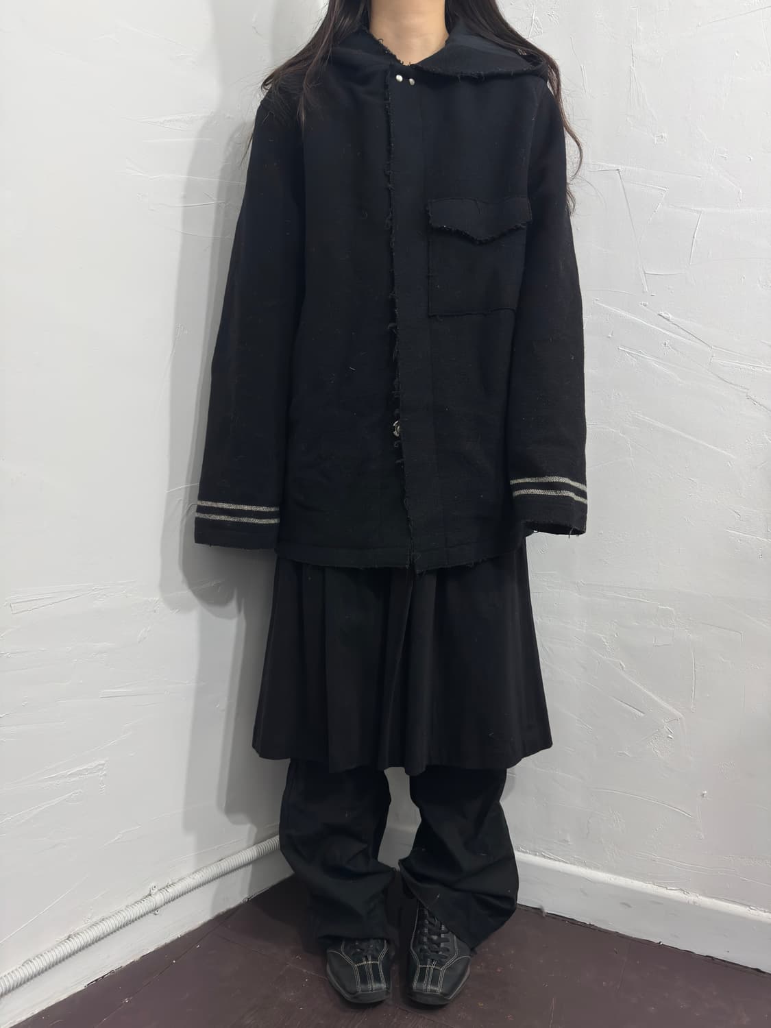 unlimited ability hood wool jacket 상품이미지1